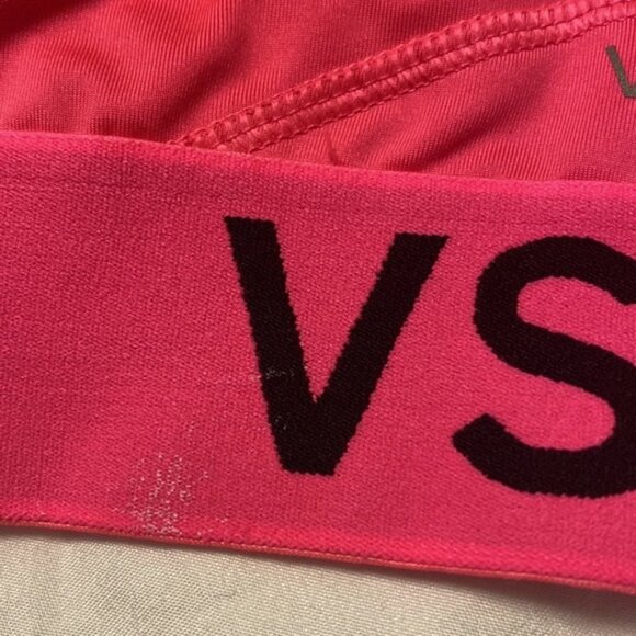 VICTORIAS SECRET Pink Racer back sports bra Medium - Picture 4 of 4